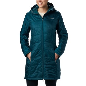 Columbia Ženske Jakne - Mighty Lite Hooded Plave | HRLG-79381